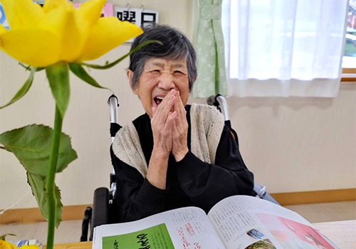 住宅型有料老人ホームグランツお菓子作りの様子