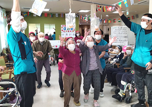 住宅型有料老人ホームグランツ余暇の様子