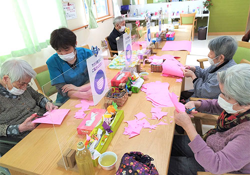 創作活動の様子