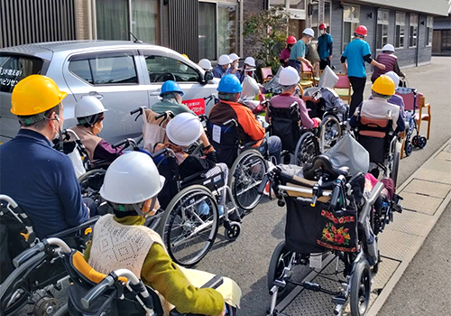 住宅型有料老人ホームグランツお菓子作りの様子