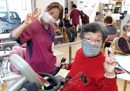 ご利用者様の様子