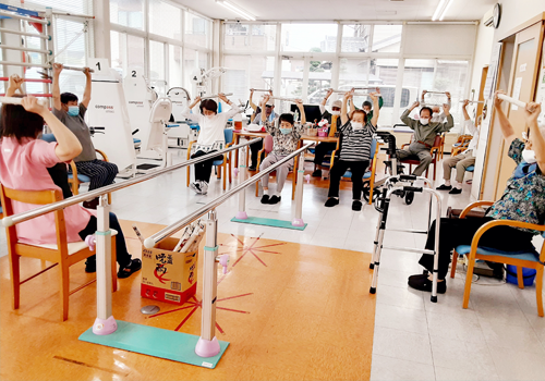 富士デイの集団体操