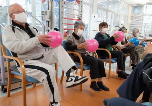 ご利用者様の様子