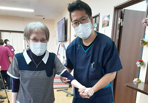 リハビリデイサービスかんばらのご利用者様の様子