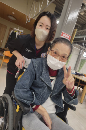 リハビリ強化型デイサービスくさなぎのリハビリの様子